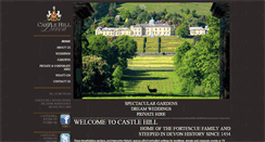 Desktop Screenshot of castlehilldevon.co.uk